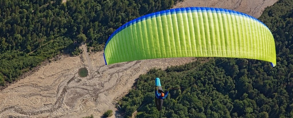 Nova Mentor 6 Light S - in ZEER GOEDE STAAT (3,9 kg), Sport en Fitness, Zweefvliegen en Paragliding, Zo goed als nieuw, Scherm