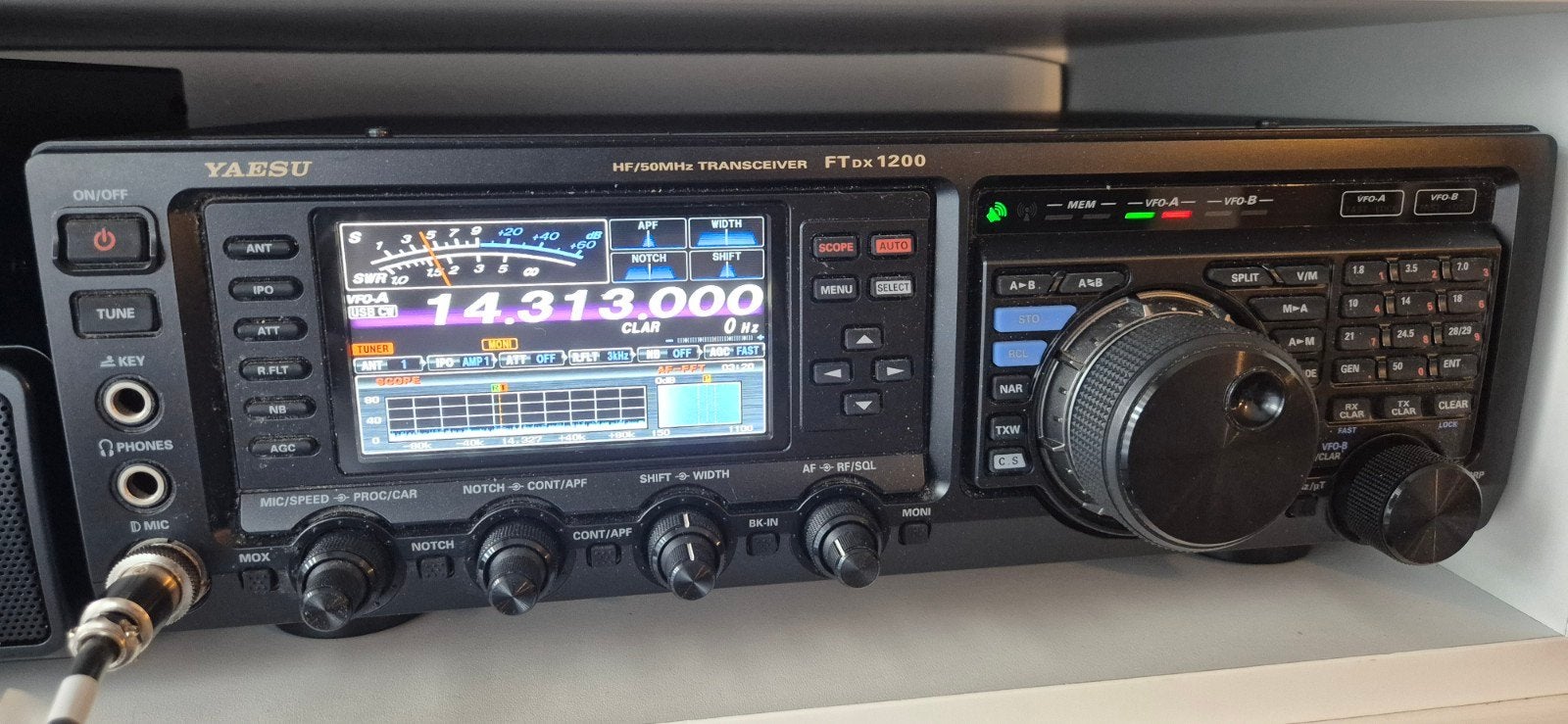 Yaesu FTDX 1200, Telecommunicatie, Zenders en Ontvangers, Ophalen, Zender en Ontvanger