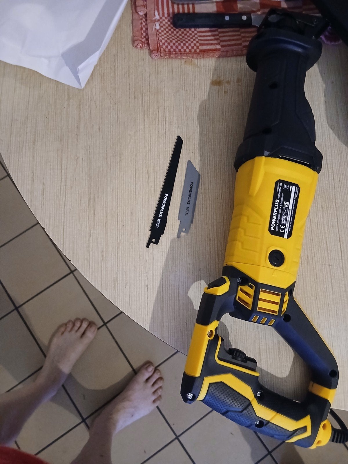 zaagmachine powerplus 920 watt, Doe-het-zelf en Bouw, Ophalen, Nieuw
