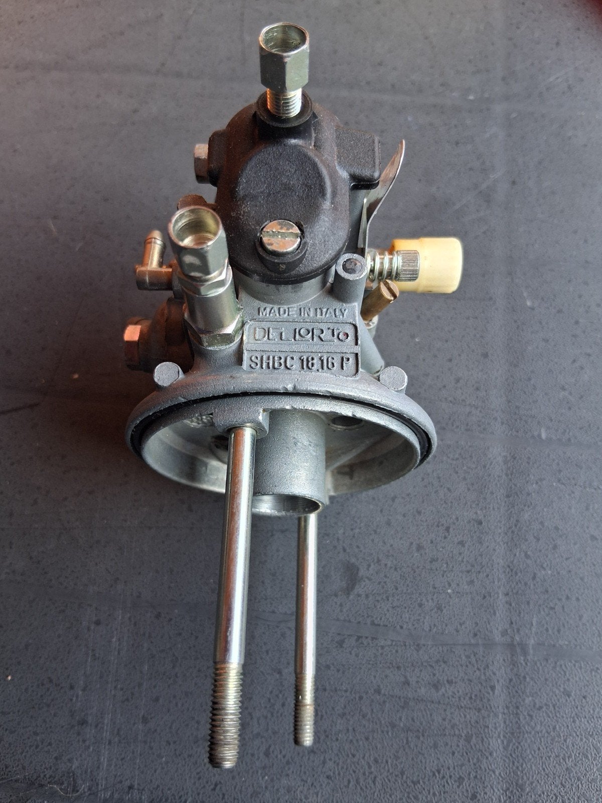 Ruban Carbu 500 Dellorto SBC 18.16 original, Vélos & Vélomoteurs, Enlèvement ou Envoi, Utilisé, Carburateur