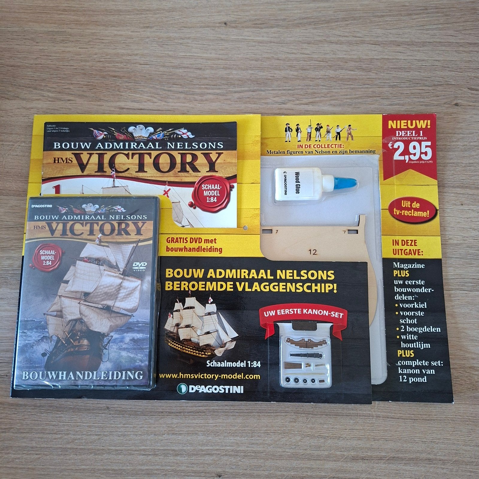 HMS VICTORY van Deagostini, Hobby en Vrije tijd, Ophalen