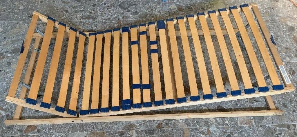 Verstelbare lattenbodem 90 x 200, Huis en Inrichting, Ophalen, Gebruikt, 90 cm, Eenpersoons