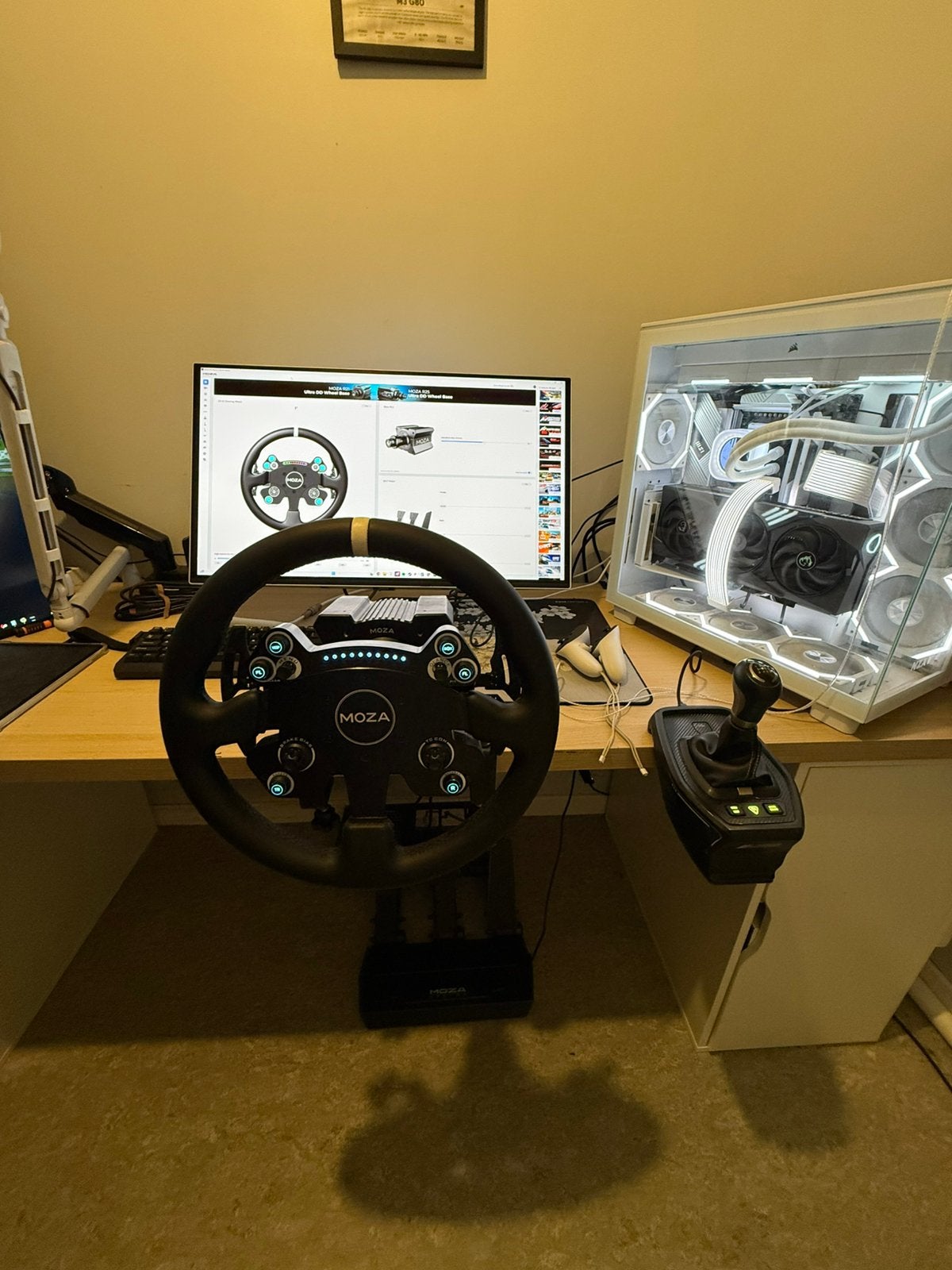 Moza R12 + CS V2P + Pedale SRP + Clutch + Turtle Beach, Ophalen, Zo goed als nieuw