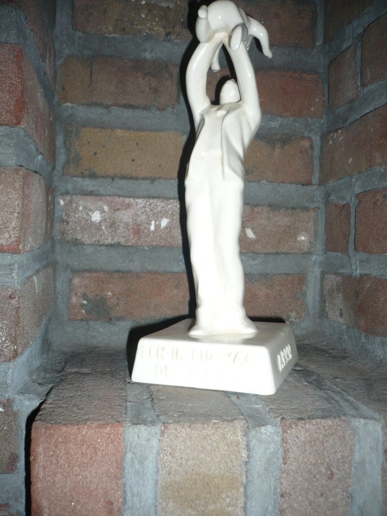 porseleinen beeldje van de vakbond, Verzamelen, Ophalen of Verzenden, Gebruikt, Mens