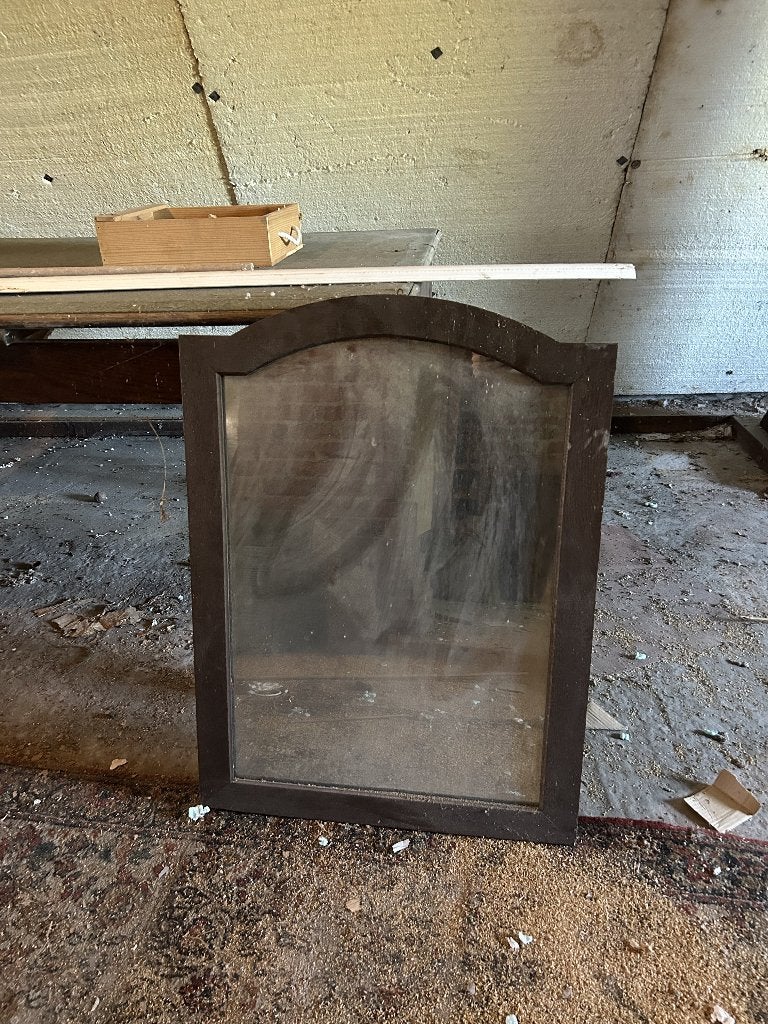 spiegel, Huis en Inrichting, Ophalen, Gebruikt, Minder dan 100 cm, Rechthoekig