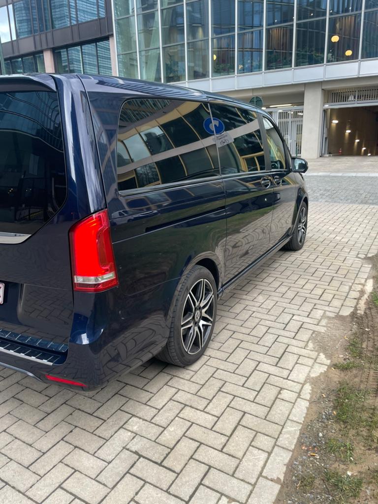 Mercedes classe v 250, Auto's, Automaat, Blauw, Leder, 5 deurs