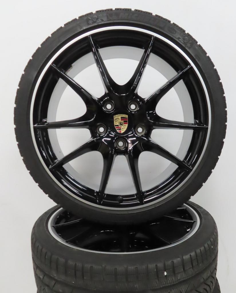 Originele Porsche Boxster Cayman 20 inch velgen winterbanden, Auto-onderdelen, Banden en Velgen, Banden en Velgen, Winterbanden