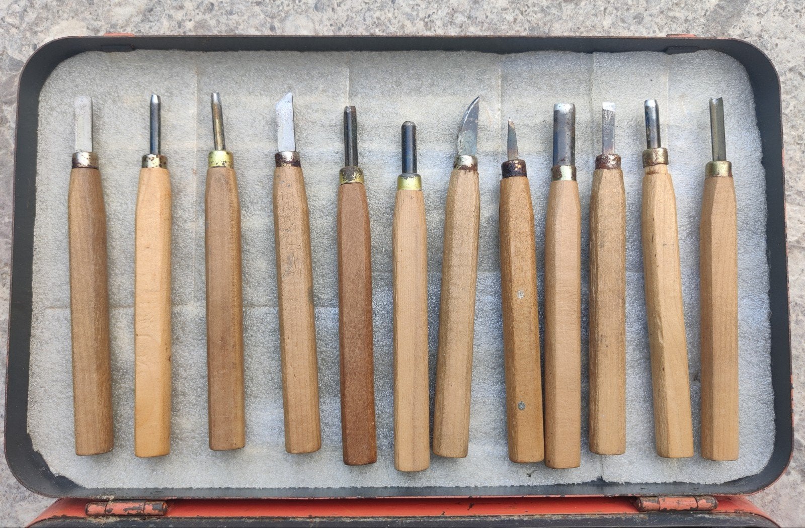 Ensemble de mini-gouges et burins vintage pour bois précieux, Bricolage & Construction, Outillage | Outillage à main, Utilisé