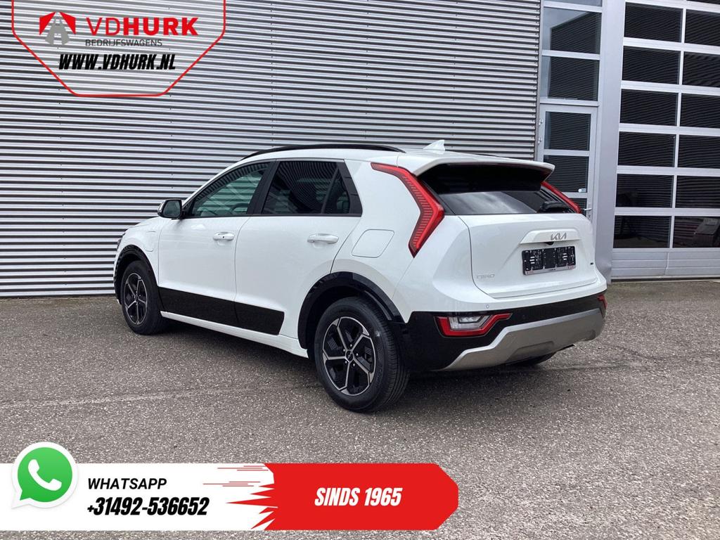 Kia Niro 1.6 GDi PHEV LED/ Adapt.Cruise/ Elek.Stoel/ Stoelve, Auto's, Kia, Automaat, 8 kWh, Wit, Bedrijf