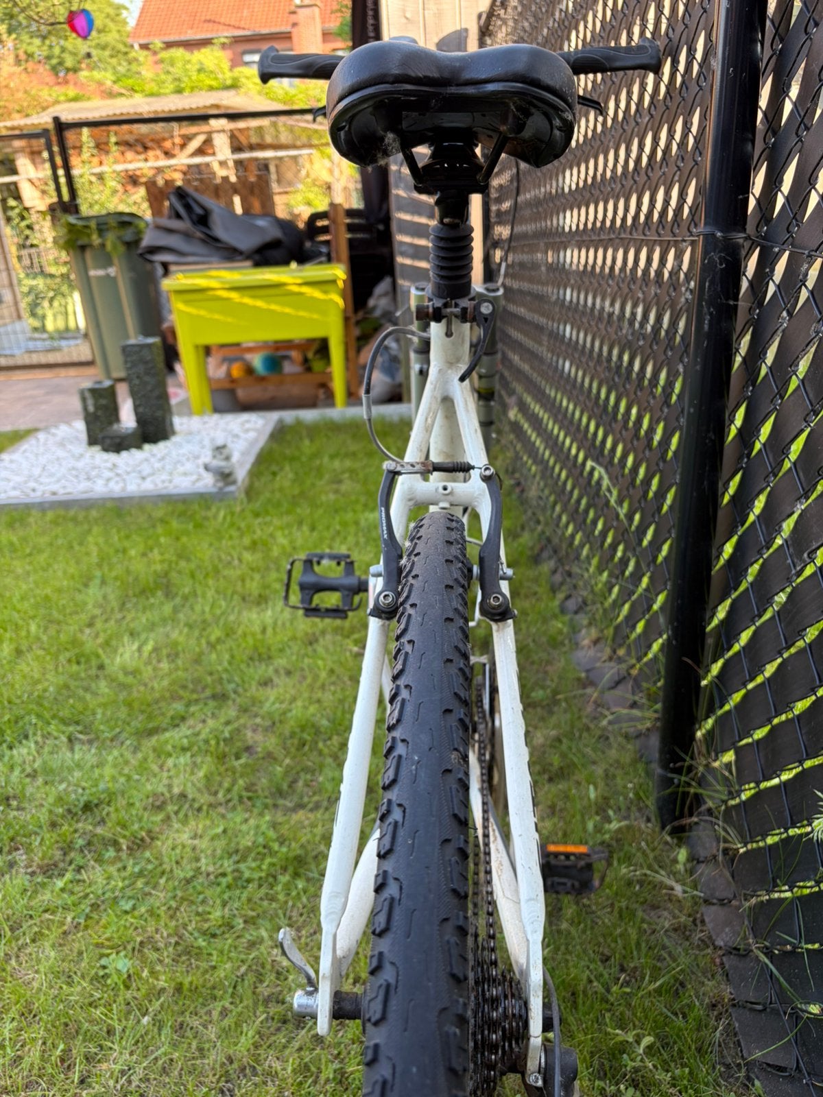 Sportieve herenfiets, Fietsen en Brommers, Ophalen, Gebruikt, Overige merken, Vering