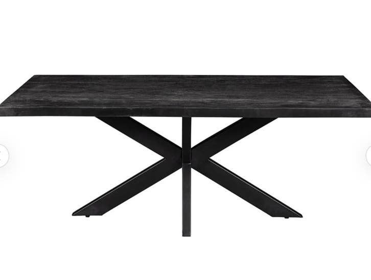 Table à manger en bois de manguier 240x100 cm - PARFAIT ÉTAT, 100 à 150 cm, 200 cm ou plus, Cinq personnes ou plus, Comme neuf