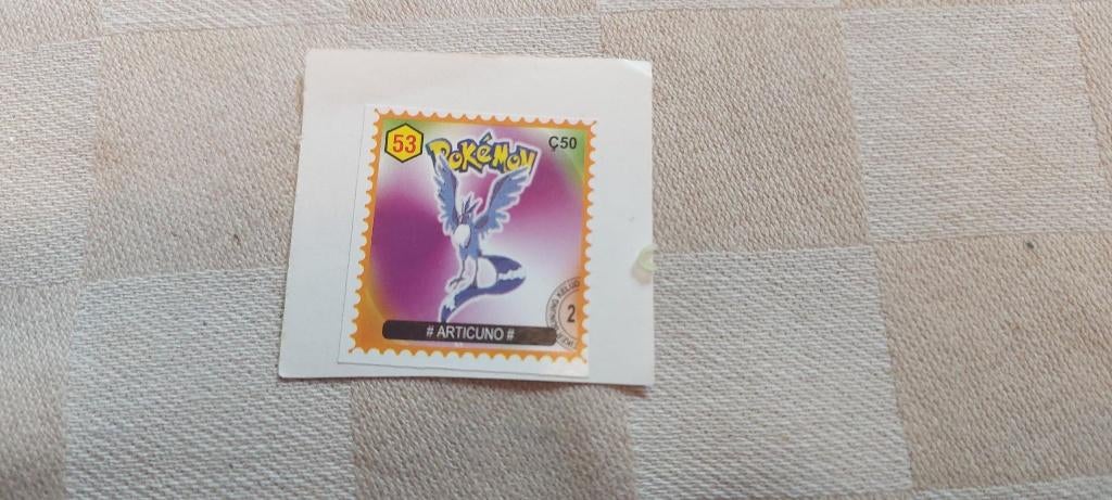 timbre Pokemon Oiseau Légendaire Articuno Fine, Enlèvement ou Envoi, Neuf, Autres types