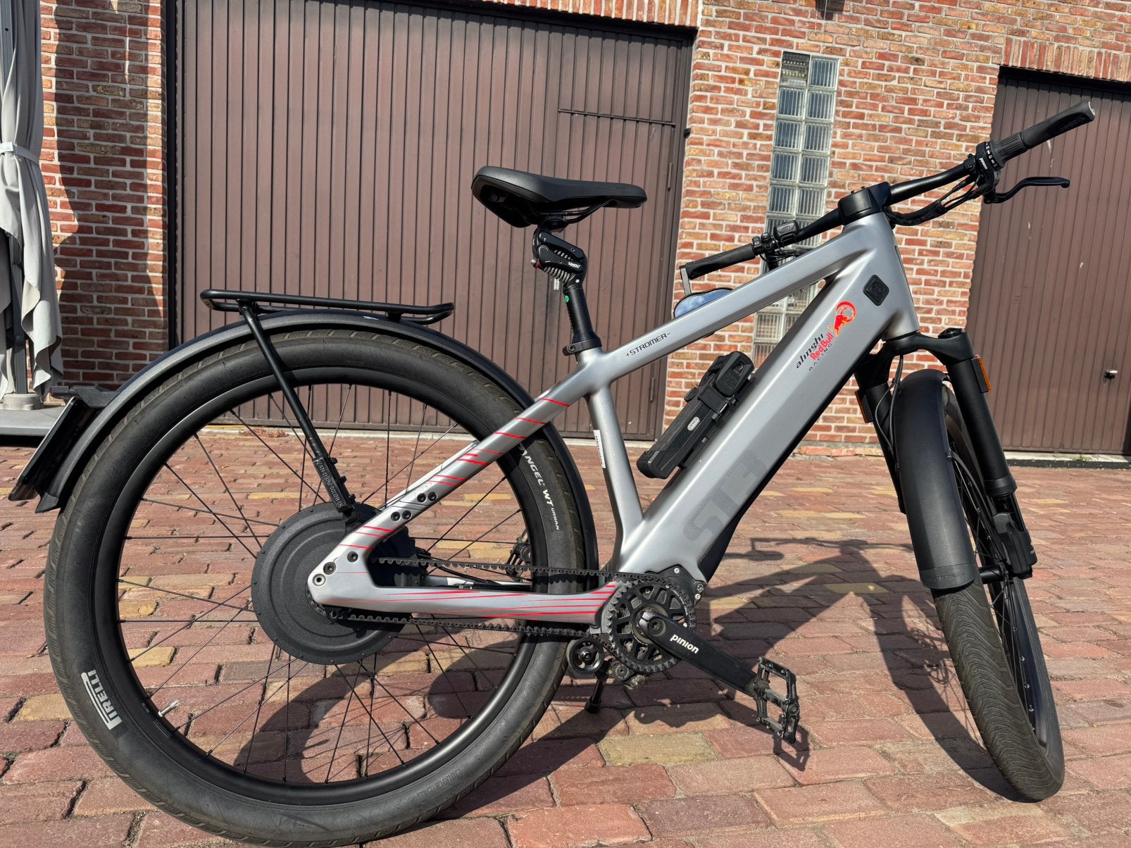 Stromer St3 pinion Alinghi Redbull maat M, Enlèvement, Comme neuf, Stromer