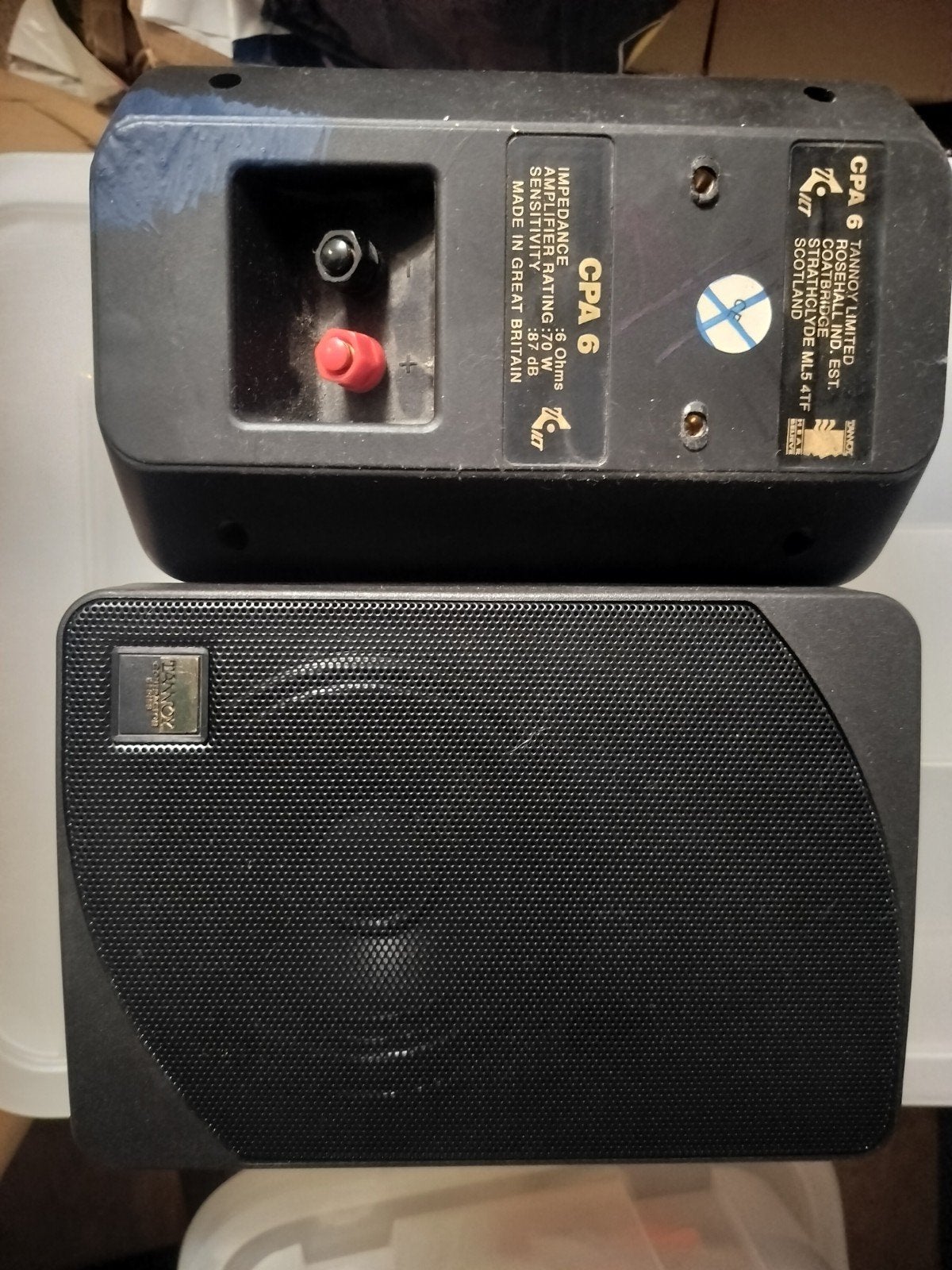 2 tannoy cpa6, Enlèvement, Utilisé, Kit d'enceintes, Autres marques