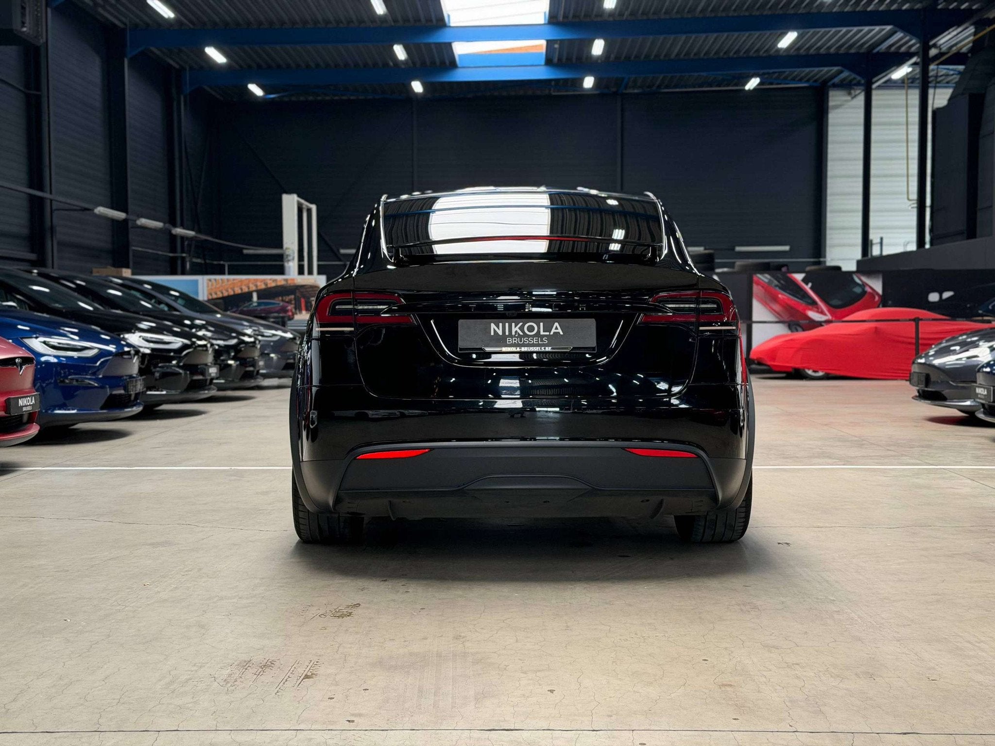 Tesla Model X FACELIFT - LONG RANGE DUAL MOTOR - 6 SEATER, Auto's, Model X, Adaptive Cruise Control, Gebruikt, Zwart