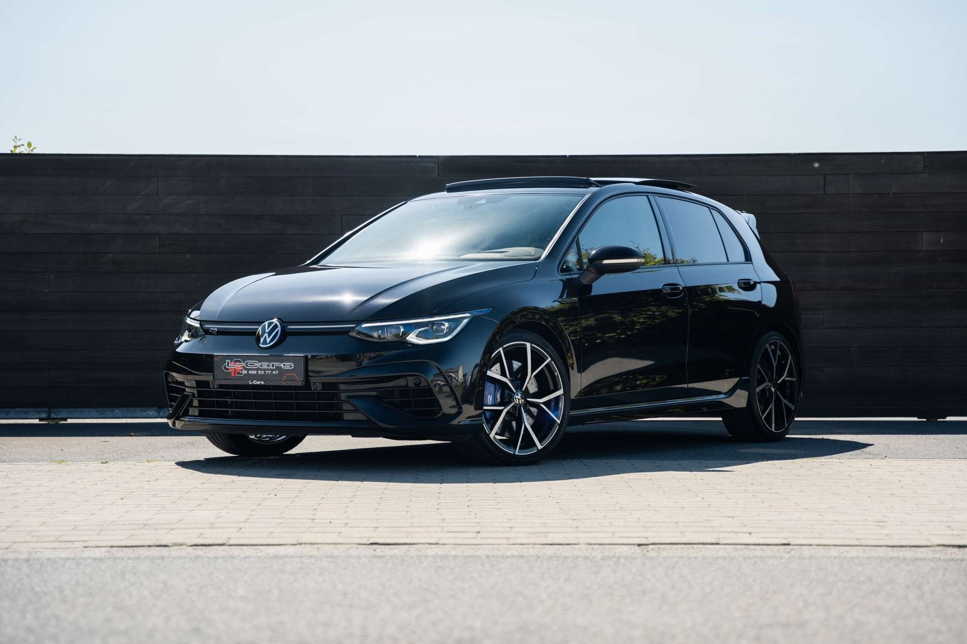 Volkswagen Golf R Golf R 2.0 TSI 4Motion DSG H&K/HUD, Euro 6, Entreprise, Entretenue par le concessionnaire, Noir