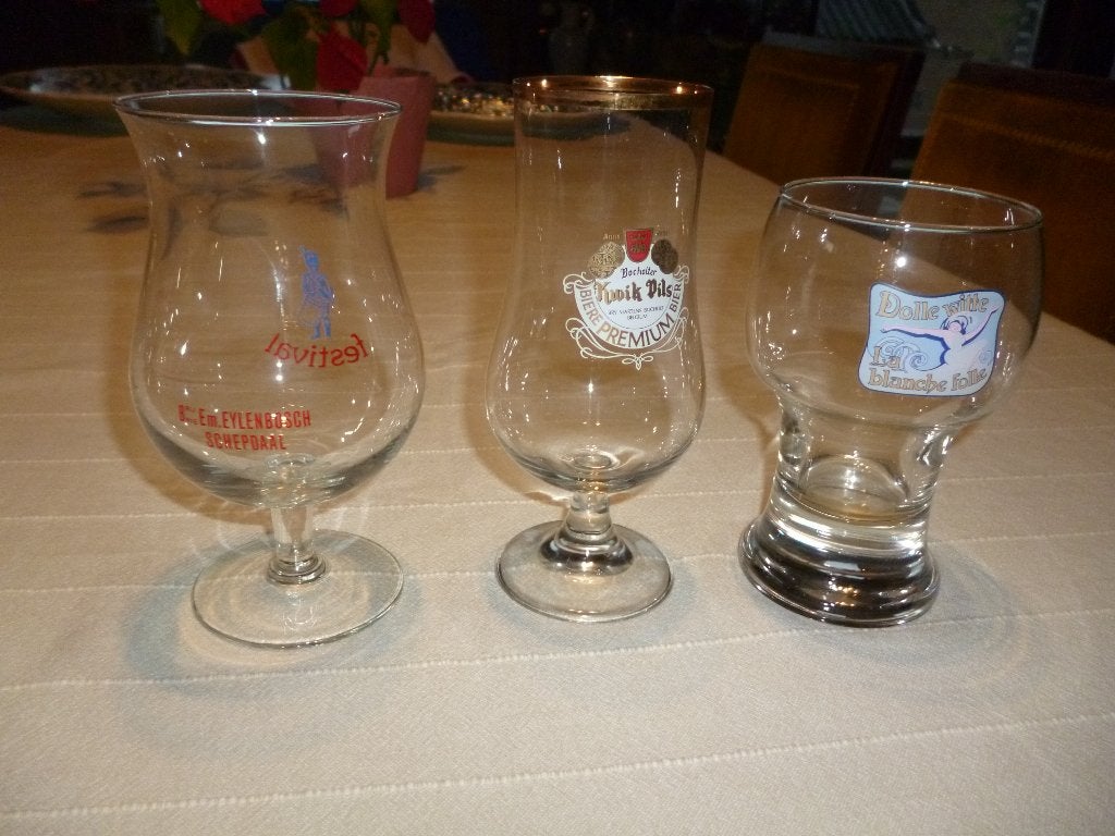 Bierglazen, Verzamelen, Ophalen, Bierglas
