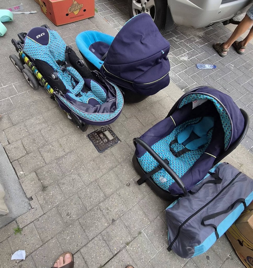 Poussette landau 3 pièces, Enlèvement, Comme neuf, Poussette, Autres marques