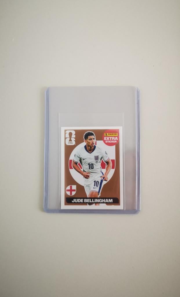 Panini wk 2026 extra sticker " BELLINGHAM " Brons, Ophalen of Verzenden, Nieuw