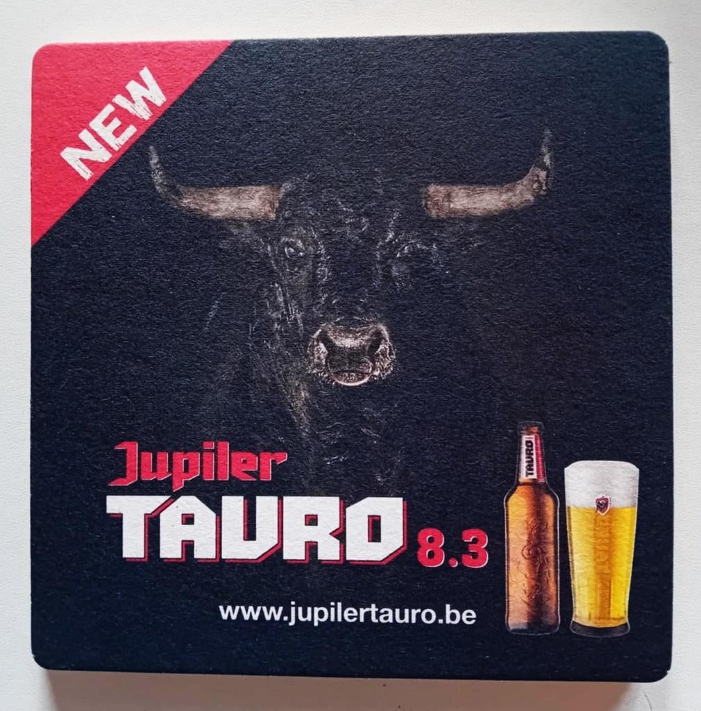 Jupiler bierviltjes / Tauro (groot), Verzamelen, Ophalen, Nieuw, Viltje(s), Jupiler