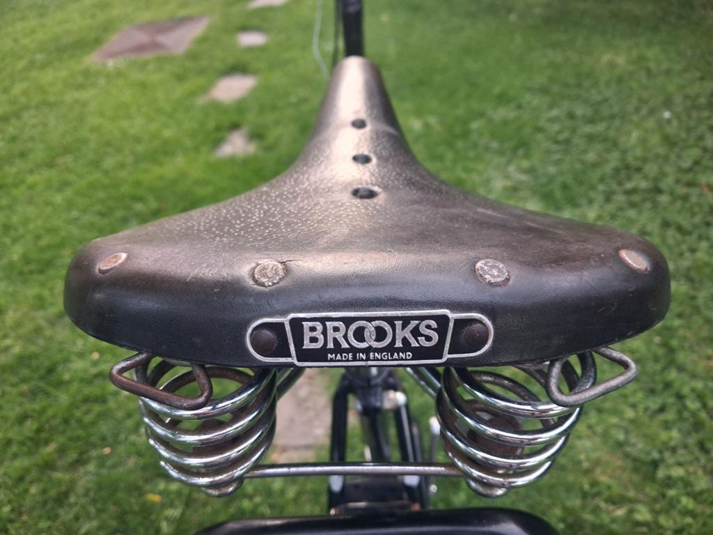 Brooks b66 zadel in prima staat, Ophalen of Verzenden, Zadel, Leer