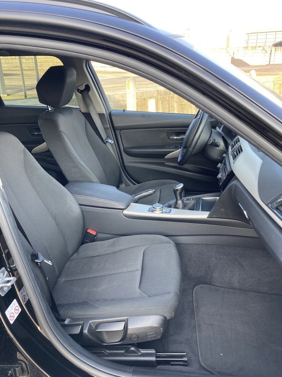 BMW 3 Serie 316 Touring 316d Advantage (bj 2019), Stof, Euro 6, 116 pk, Zwart