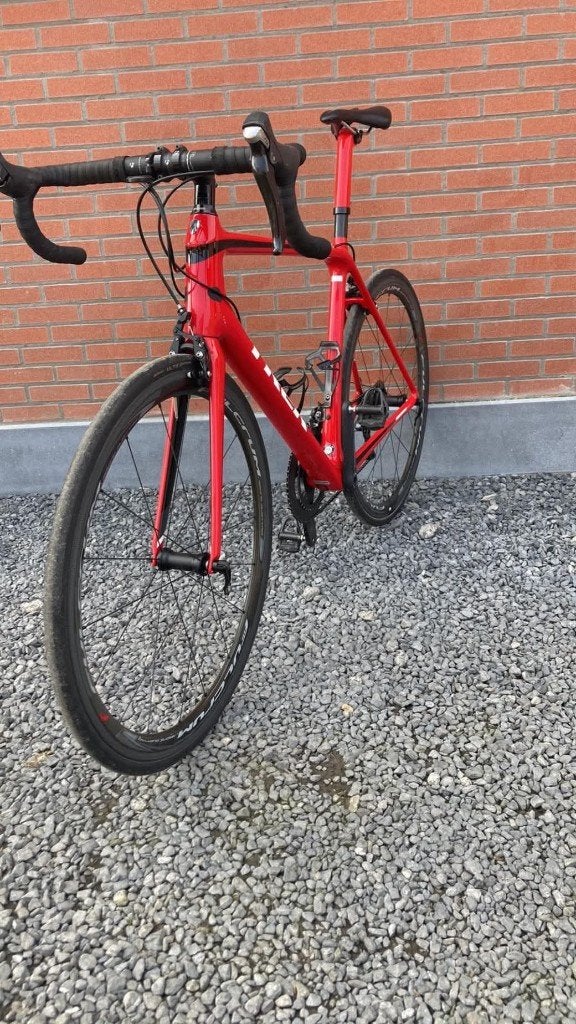 TREK koersfiets, Fietsen en Brommers, Heren, Zo goed als nieuw, 15 tot 20 versnellingen, 53 tot 57 cm