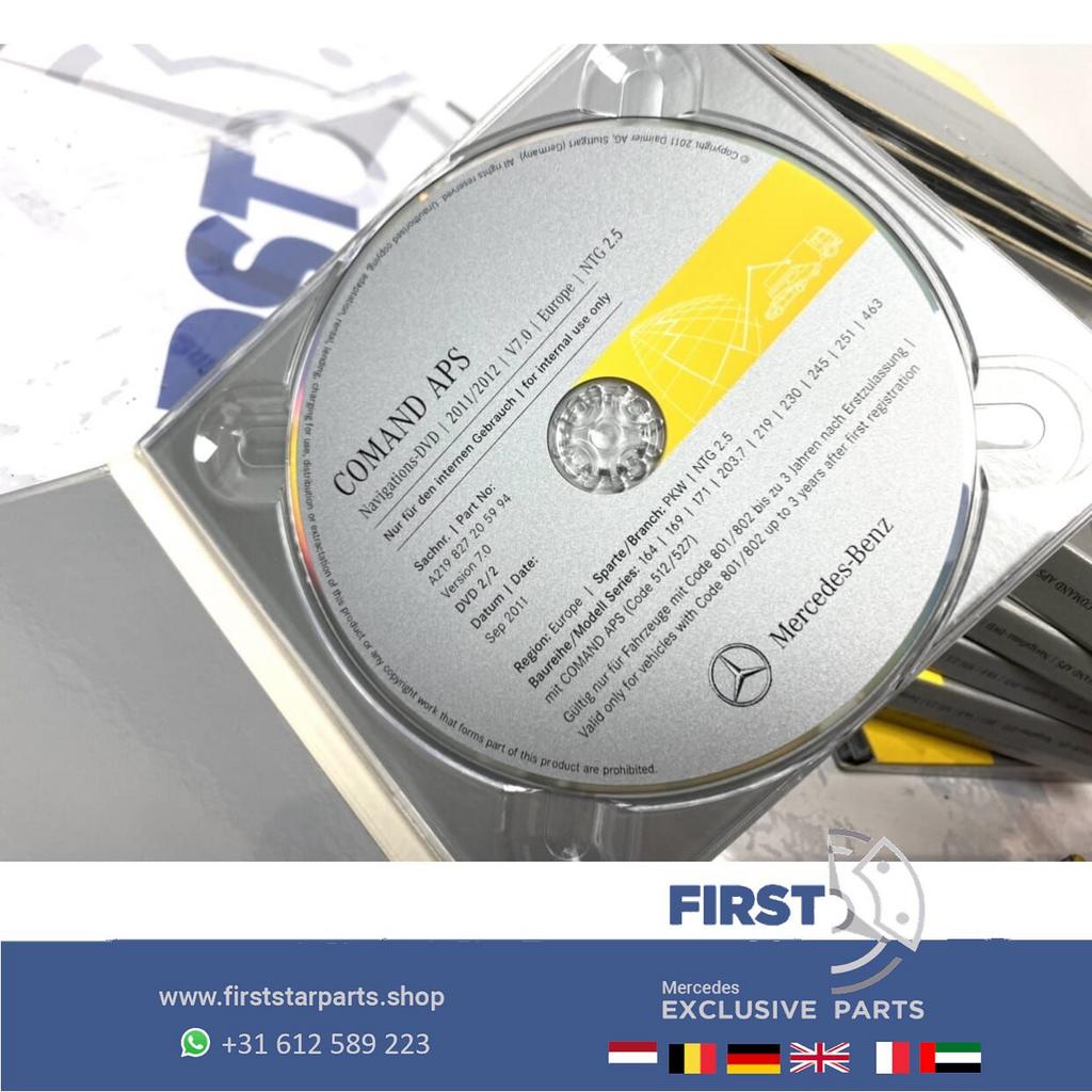 COMAND NAVIGATIE CD Mercedes W166 W172 W176 W204 W207 W212 W, -, -, Ophalen of Verzenden, Zo goed als nieuw