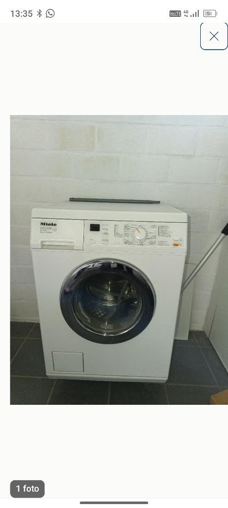 Miele wasmachine, Elektronische apparatuur, Wasmachines, Ophalen