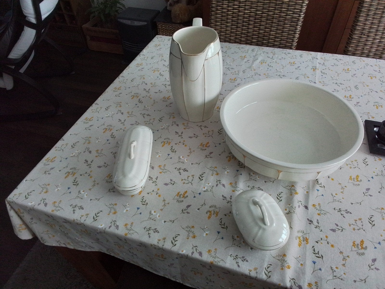 Antieke was set van het merk Boch, Antiek en Kunst, Ophalen