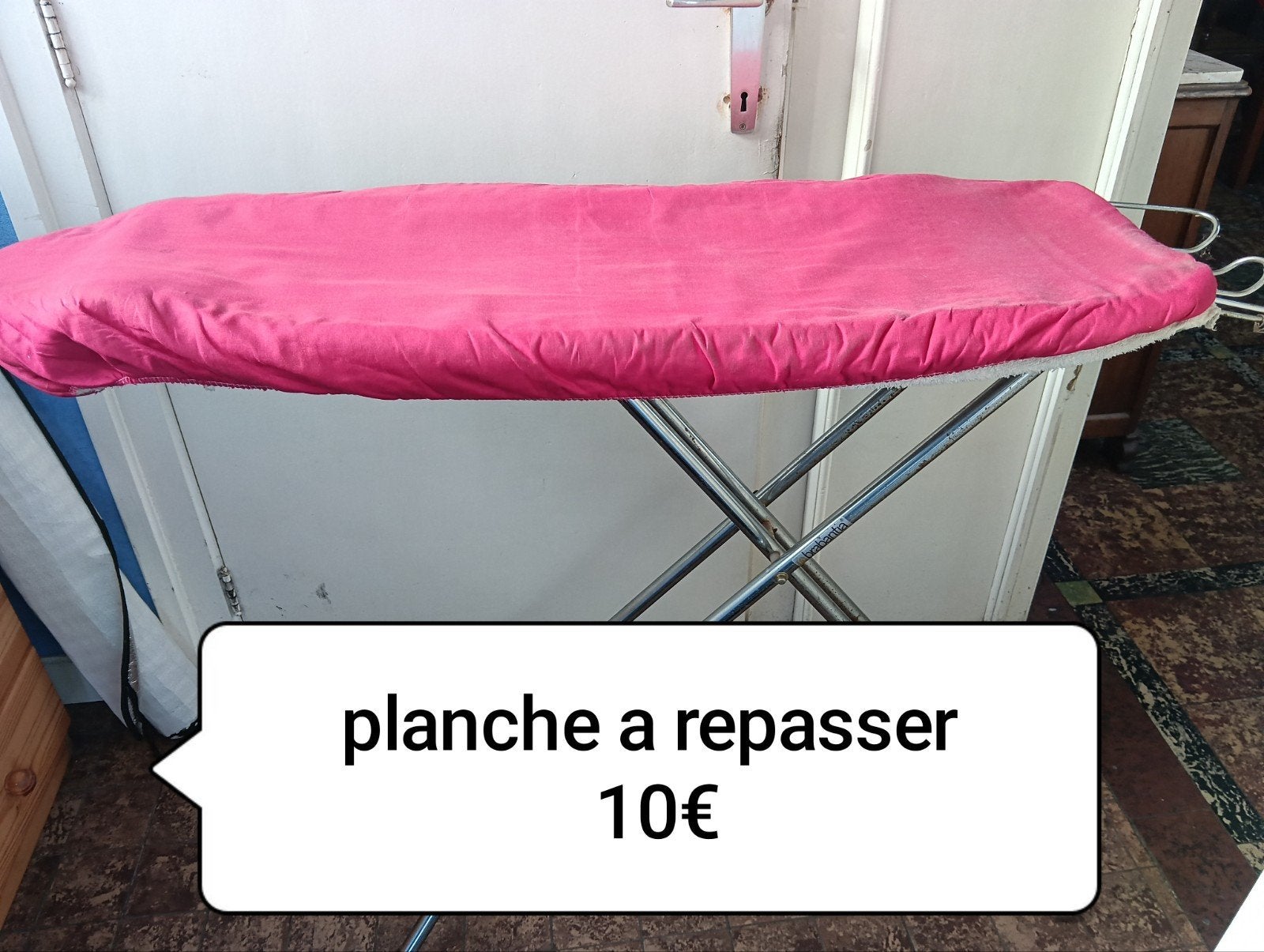 planche a repasser, Enlèvement