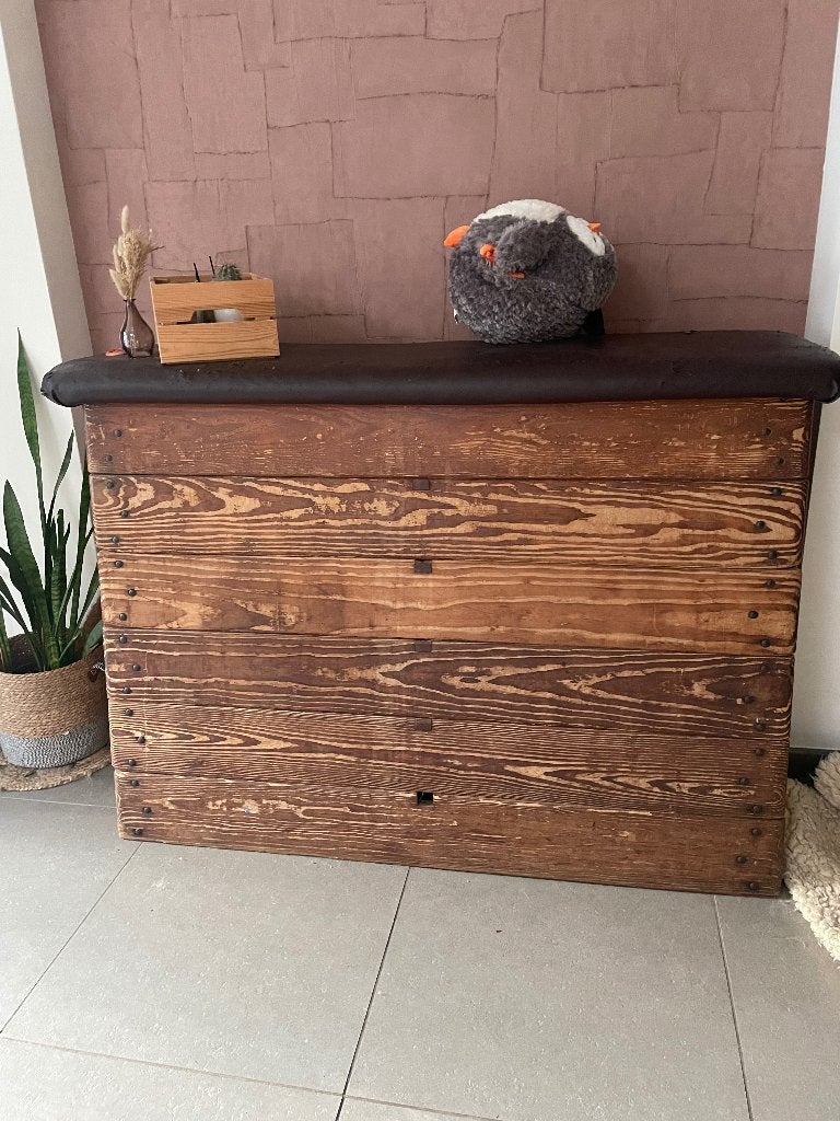 Vintage turnplint, Sport en Fitness, Turnen, Ophalen, Gebruikt, Materiaal