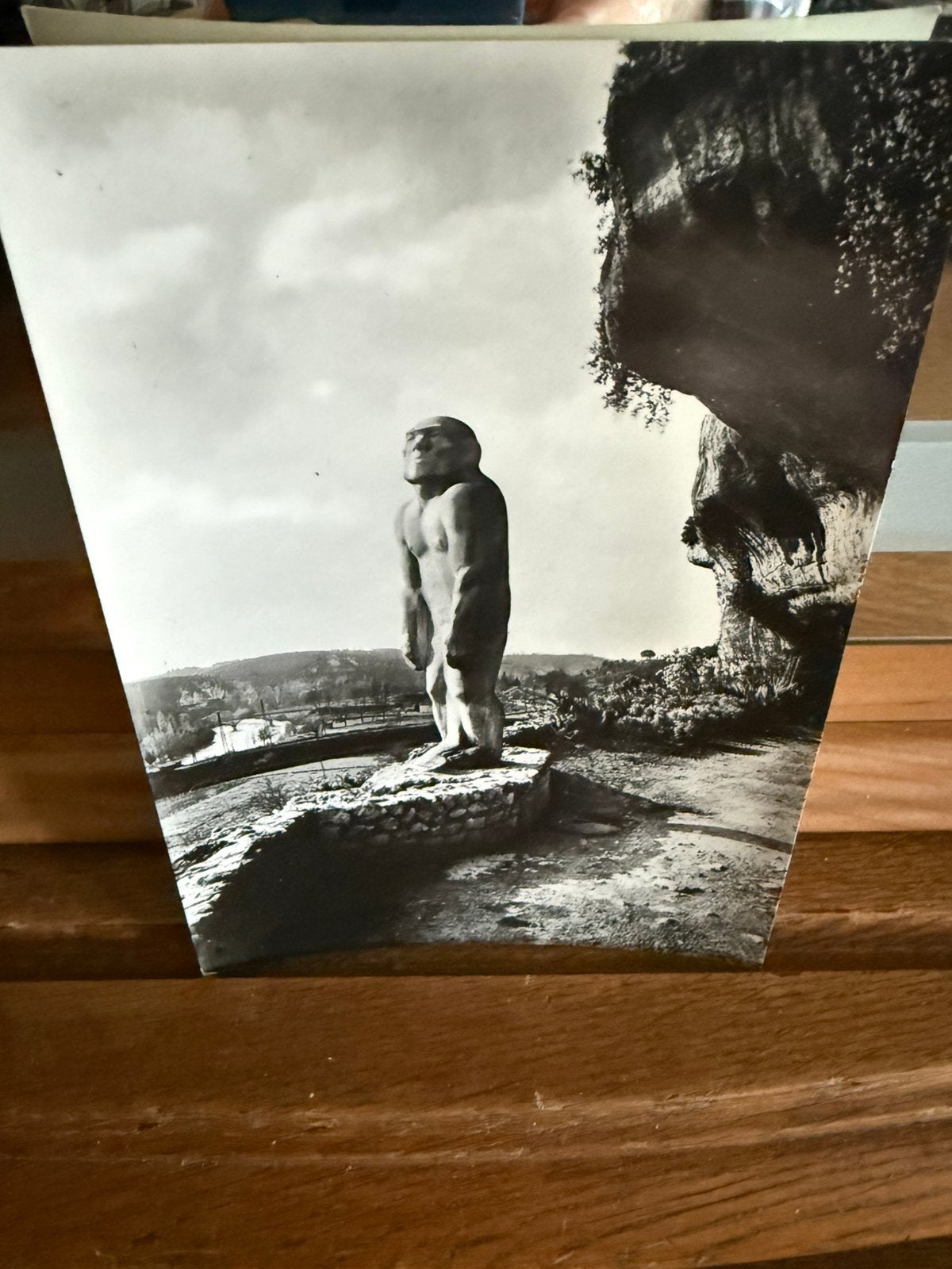 Prehistorische man,(Darde), Antiek en Kunst, Ophalen of Verzenden, Kaart