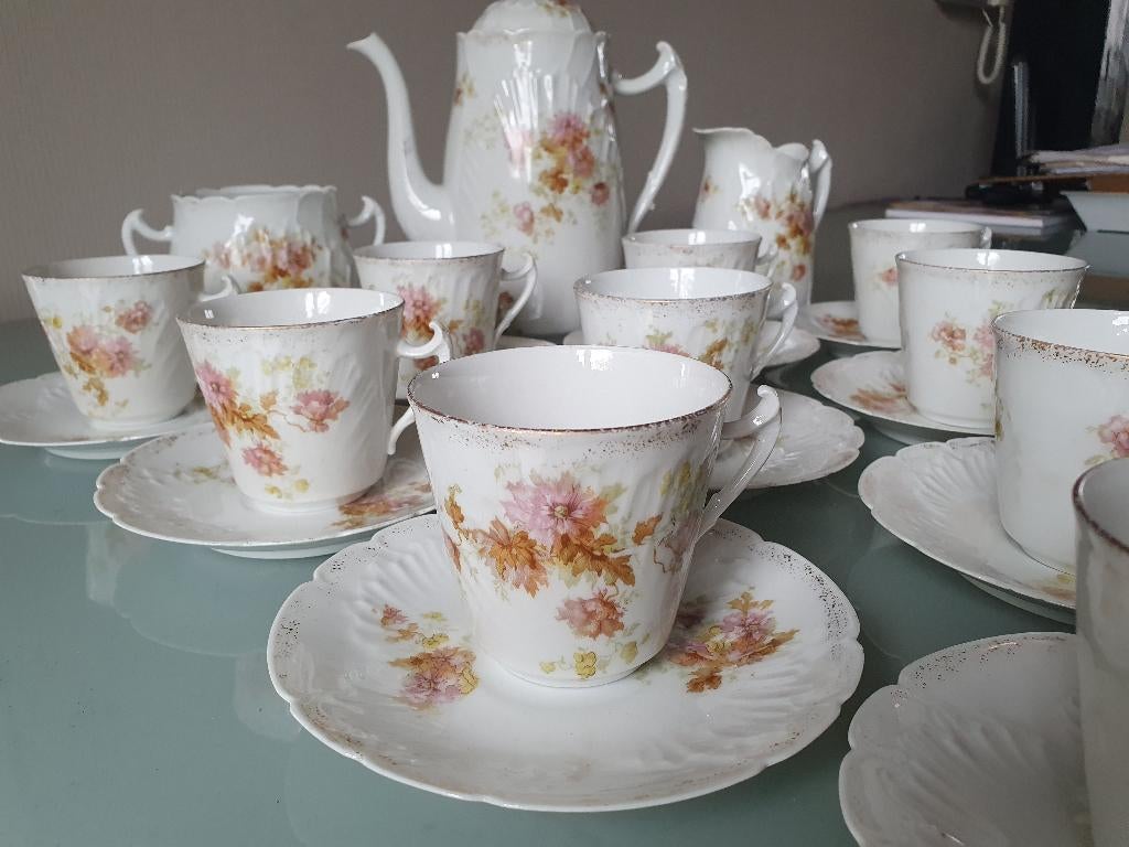 vintage koffieservies, Antiquités & Art, Antiquités | Services (vaisselle) complet, Enlèvement