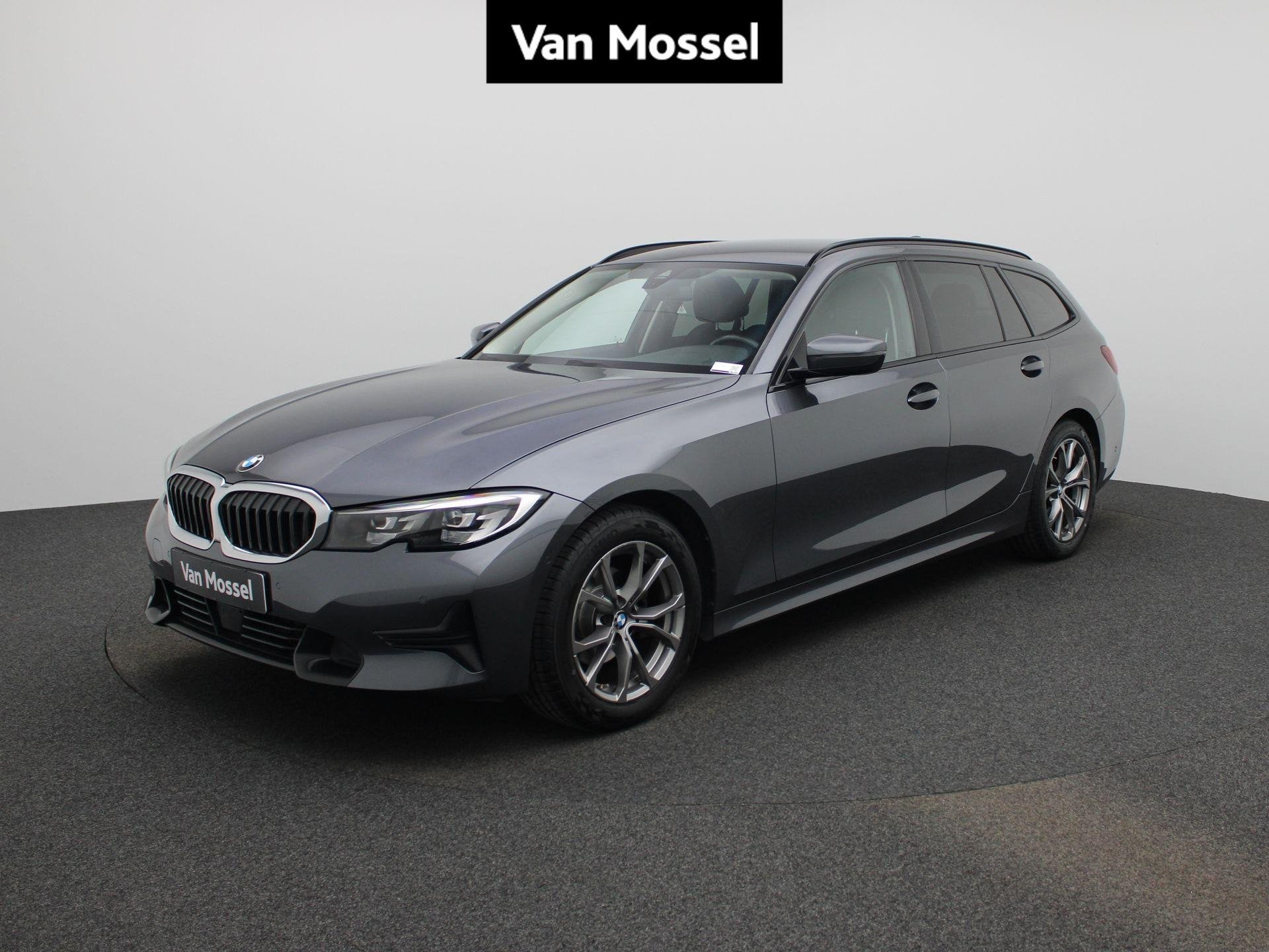 BMW 3 Serie Touring 318i (automatique), Autos, BMW, Argent ou Gris, 1645 kg, Noir, 5 portes