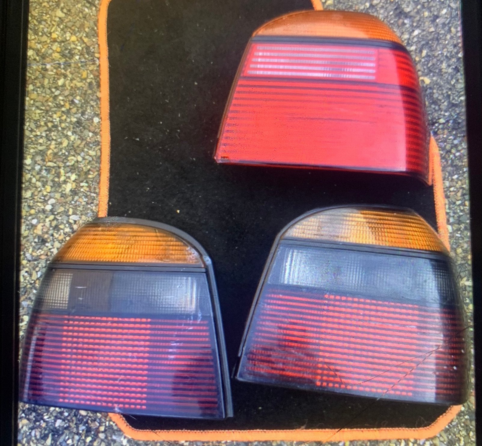 VW  Auto achter verlichting lampen  4 stuks, Ophalen