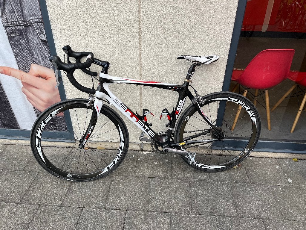 zanatta z80 koopje!!!!!!!!, Carbon, Heren, Zo goed als nieuw, Schijfrem