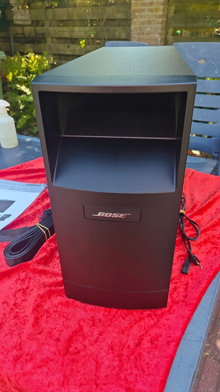 Bose Acoustimass 10 serie lll met kabels, Ophalen of Verzenden