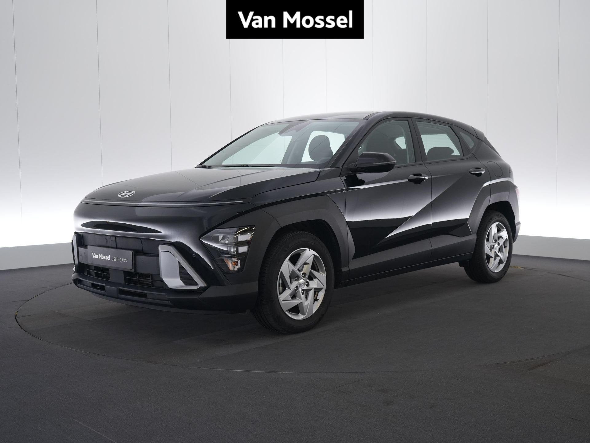 Hyundai Kona 1.6 T-GDI Techno 48V 7-DCT, Auto's, Stof, Gebruikt, Lane Keeping Assist, 4 cilinders