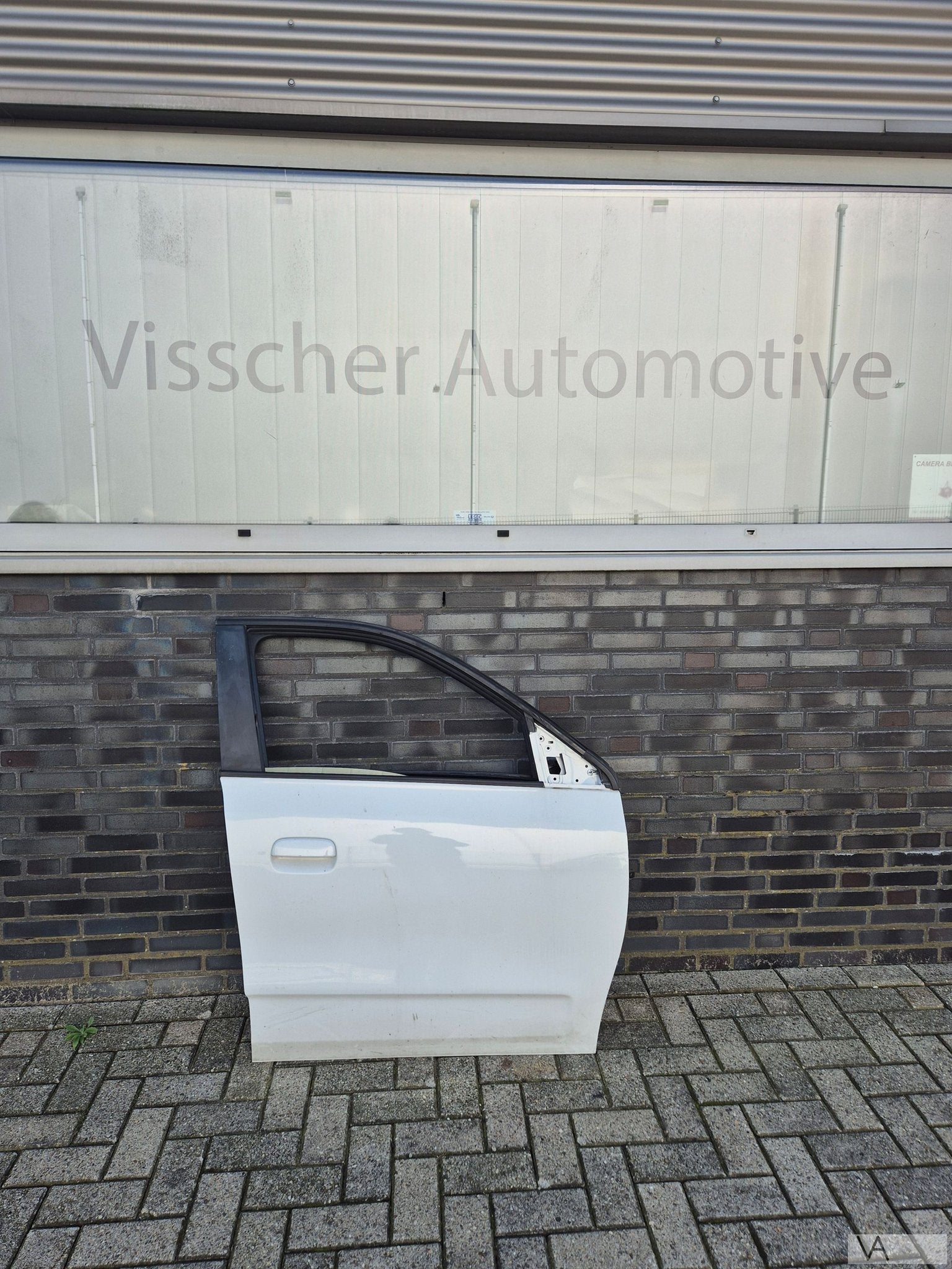 Deur rechts voor van Renault Twingo 3 2015 - 2022 wit €200, Gebruikt, -, -, Ophalen of Verzenden