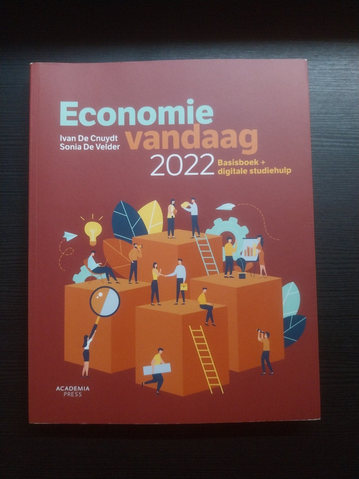 Economie vandaag 2022, Enlèvement ou Envoi, Comme neuf, Enseignement supérieur professionnel, Ivan De Cnuydt; Sonia De Velder