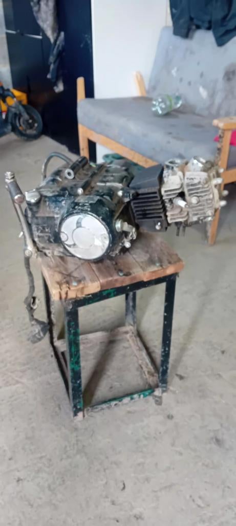 Moteur dirt bike 125cc, Ophalen