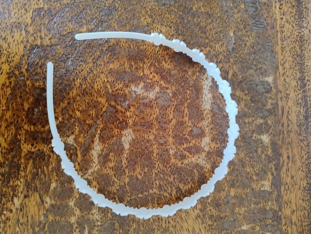 Diadème blanc pour fille, Enfants & Bébés, Bandeau, Enlèvement ou Envoi, Blanc, Claires