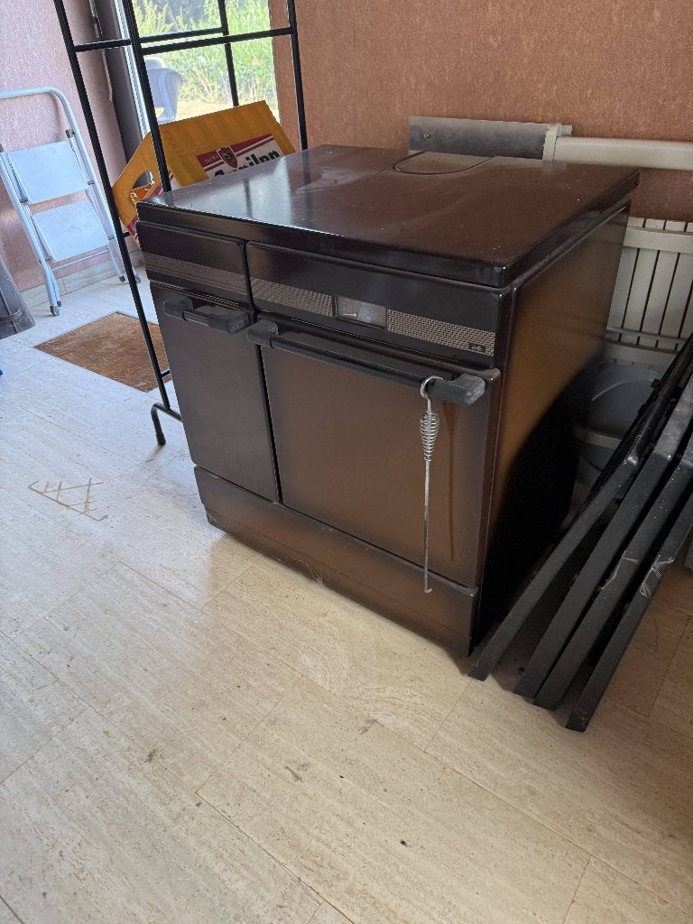 Poêle Deville, Maison & Meubles, Cuisine | Éléments de cuisine, Utilisé, Moins de 100 cm, 50 à 100 cm, 50 à 75 cm, Brun, Enlèvement