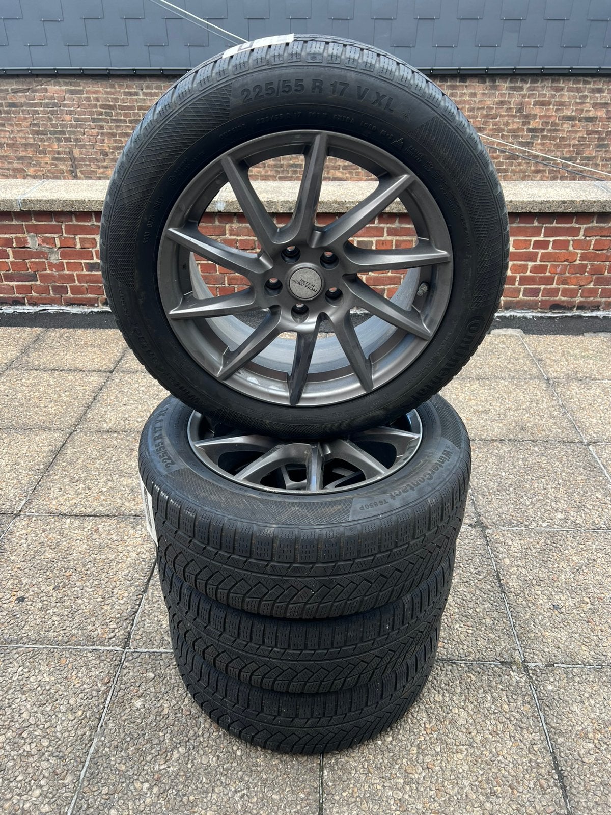Jantes jaguar XF 225/55R17  101V Xl M+S, Autos : Pièces & Accessoires, Enlèvement, Pneu(s)