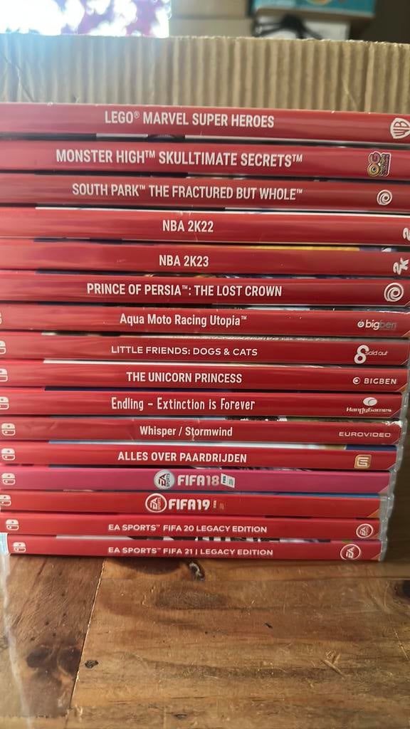 Nintendo switch games, Games en Spelcomputers, Ophalen of Verzenden, Gebruikt