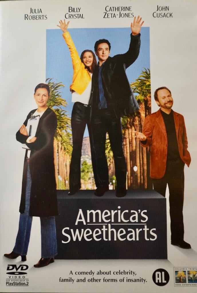 America's Sweethearts (Star Couple) DVD, Ophalen of Verzenden, Zo goed als nieuw, Romantische komedie