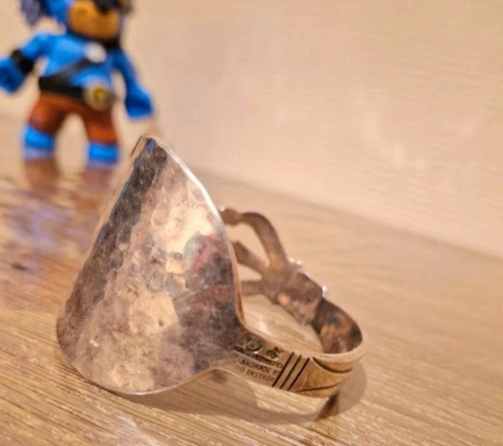 Handgemaakte zilveren armband van bo ekström Made in Sweden, Antiek en Kunst, Ophalen of Verzenden