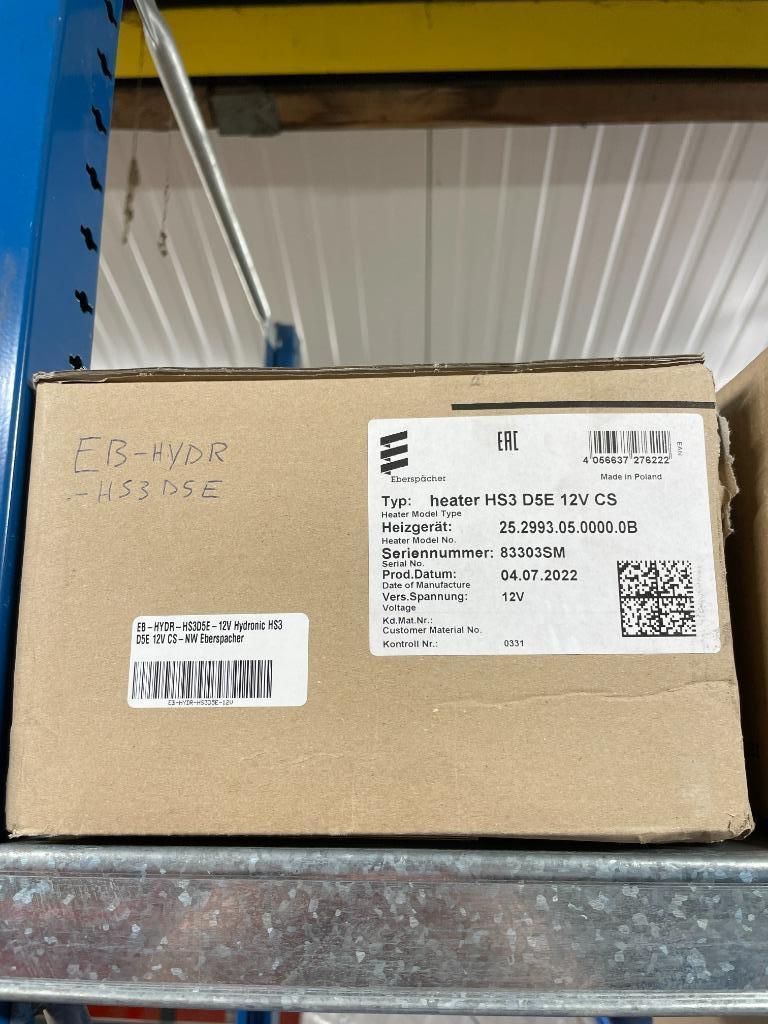 Réchauffeur diesel Hydronic Eber/Spächer, Garantie, Intérieur