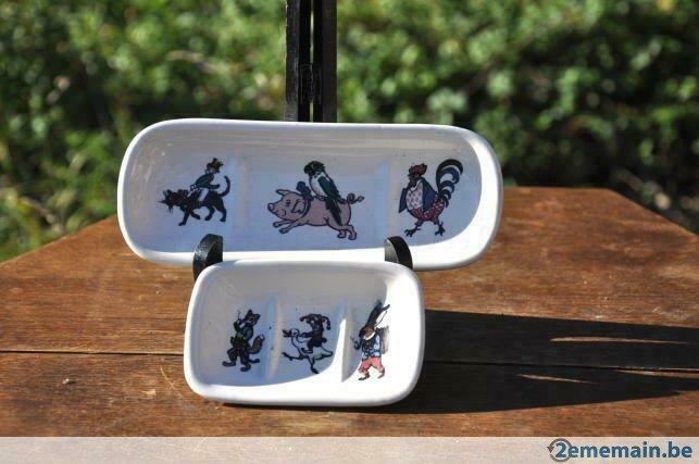 support  pour peigne et savon villeroy et boch animalier